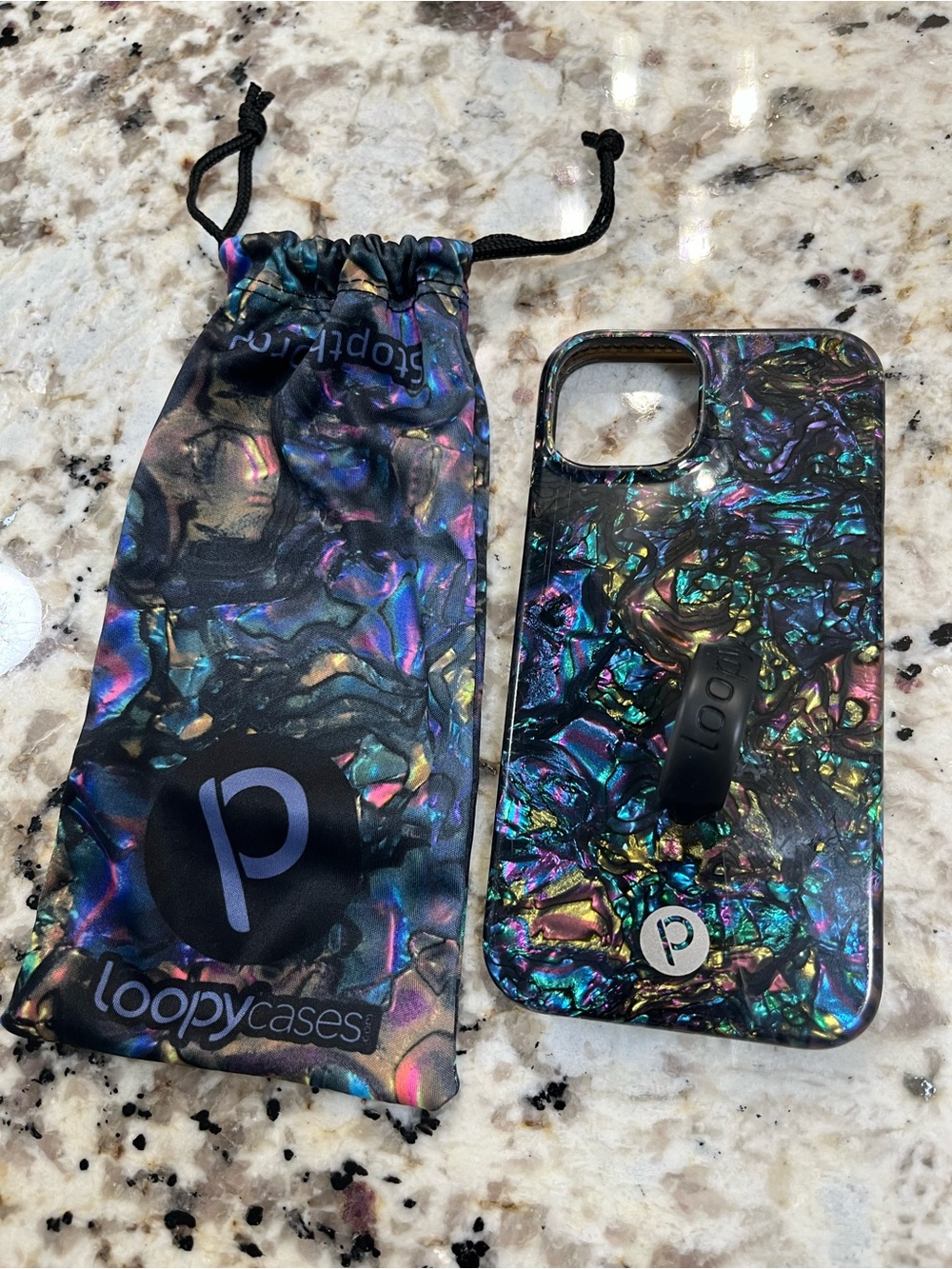 Loopy Case Abalone With Lefty Loop Fits iPhone 13